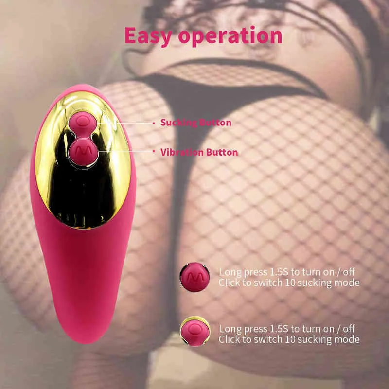 Giocattolo del sesso Nxy vibratori 2 in 1 vibratore per succhiare il clitoride per le donne clitoride clitoride ventosa stimolatore a vuoto ricarica USB vibratore giocattoli merci adulti 5S8C
