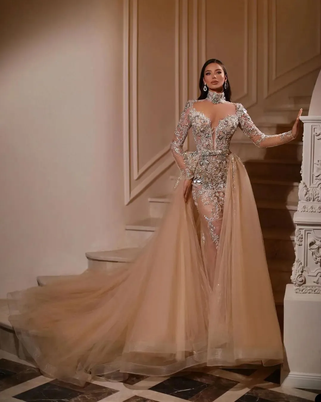 Abiti da sera color champagne discount