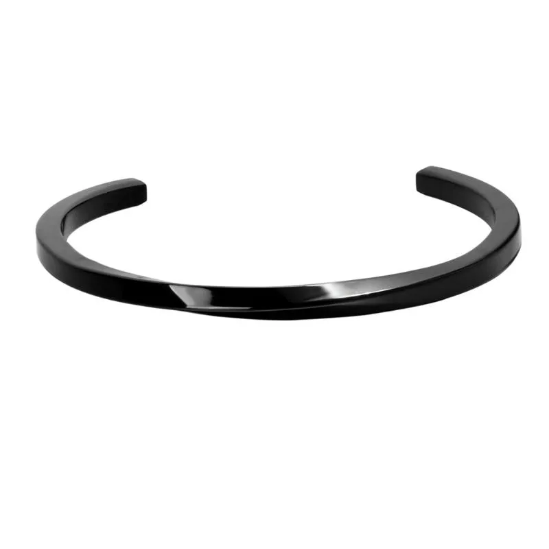 Stylish Stainless Steel Two Tone Bangle Bracelet For Men And Stylish Stainless Steel Two Tone Bangle Bracelet For Men And