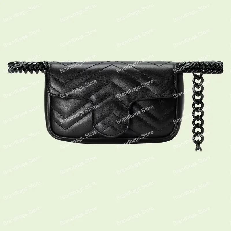 Sac de ceinture design Fannypacks femmes Marmont Bumbags Bumbag sacs de taille de luxe Fanny Packs Bum sac de haute qualité nouveau style mode Cla185u