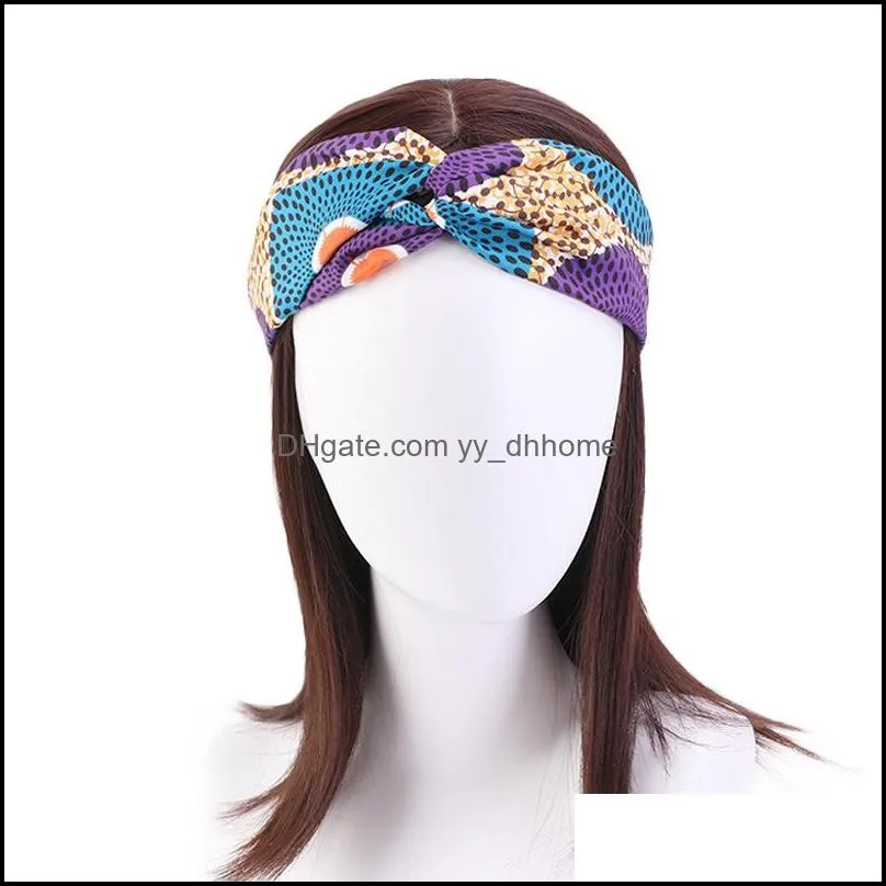 Bohemia Style Multi Color Headband Overlapping Hair Hoop Women Hairs Accessories Band Fashion New Arrival 3 5ly P2