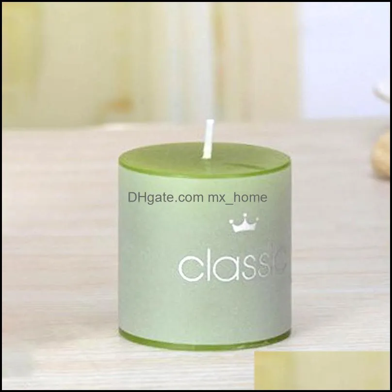 fashion smokeless classical candles wholesale romantic birthday wedding candle small classic cylinder large christmas