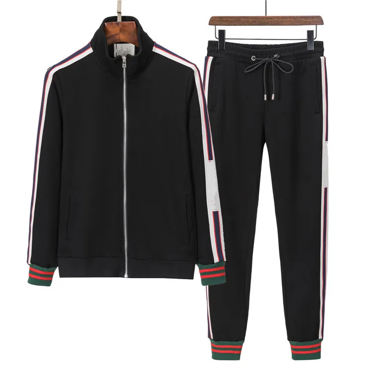 22SS Ny höst- och vinterdesigner Fashion Mens Tracksuits Långärmad outdoo Jogging Street Ladies Suit Hip-Hop Cotton Casual Wear High Quality Sports