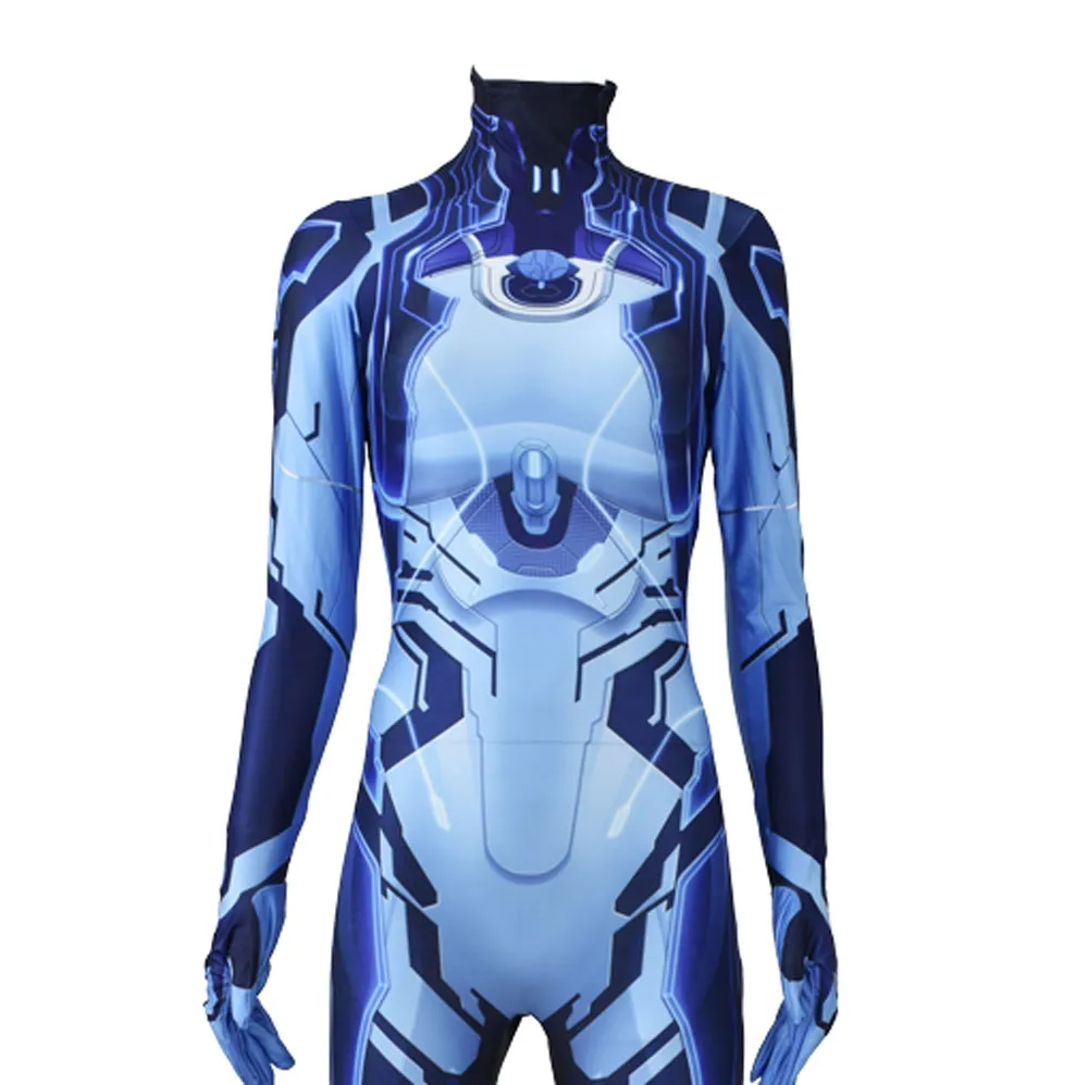 Agente de mudanzas Boda dinero Mujeres adultos niños halo cortana cosplay traje mujer niñas zentai cuerpo  halloween party mono