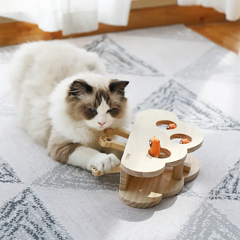 Wooden toy cat hotsell