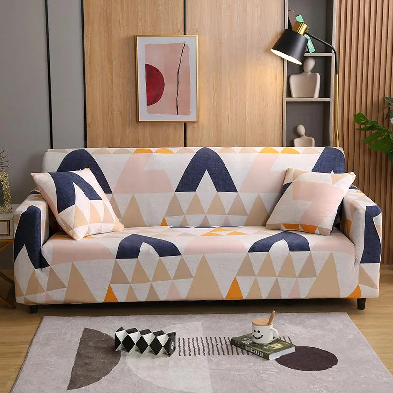 Coperture sedia da divano a forma L sezionale Copertura geometrica Elastica angolo per divano soggiorno chaise longue acquista 2 pezzi