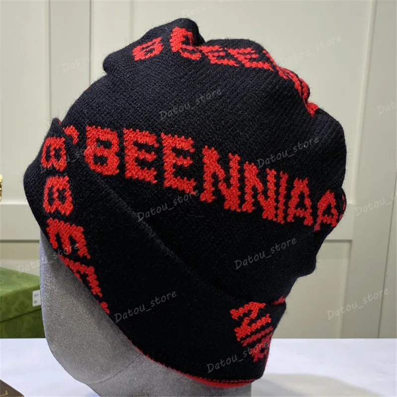 Bonés masculinos de malha de moda, gorros femininos, chapéus de caxemira, gorros de luxo, gorros masculinos, chapéu de caveira, tecido de letras, gorro Casquette