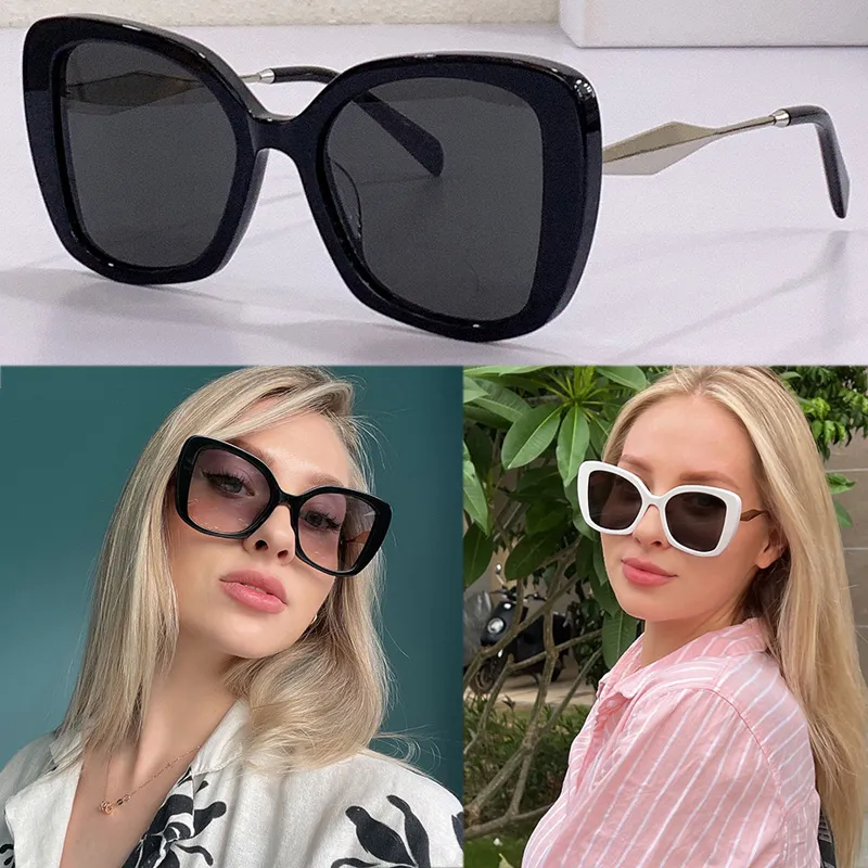Herren- und beliebte Damen-Designer-Sonnenbrille SPR 03YS, Plattenrahmen, Metallbügel, hochwertiges Urlaubs-Reisefoto, erste Wahl, mit Originalverpackung