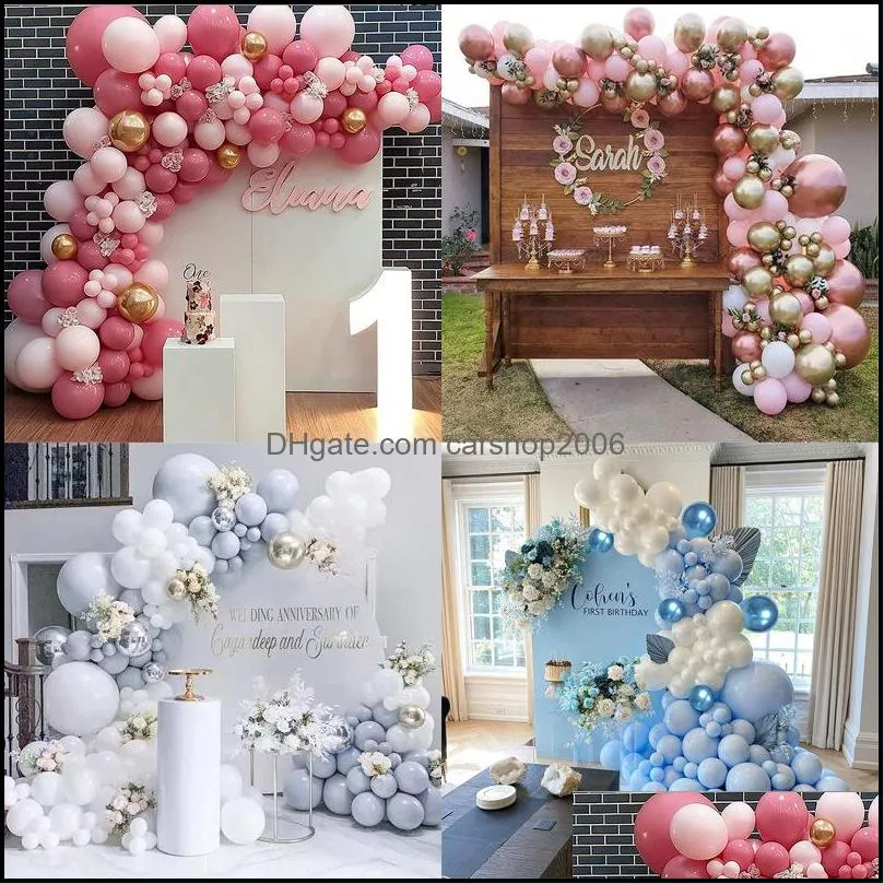 Balloon Garland Arch Kit Wedding Birthday Party Decoration Confetti Latex Balloons Gender Reveal Baptism Baby Shower Decorations 5839