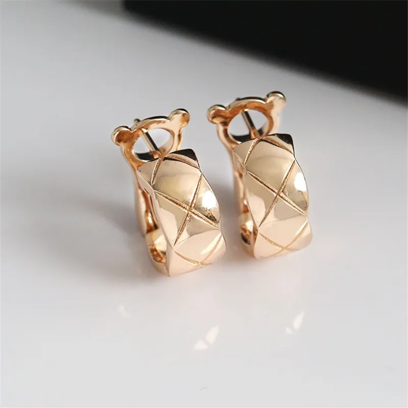 Stud Titanium Steel Studs Luxury C Letter Earrings Fade Not Allergic