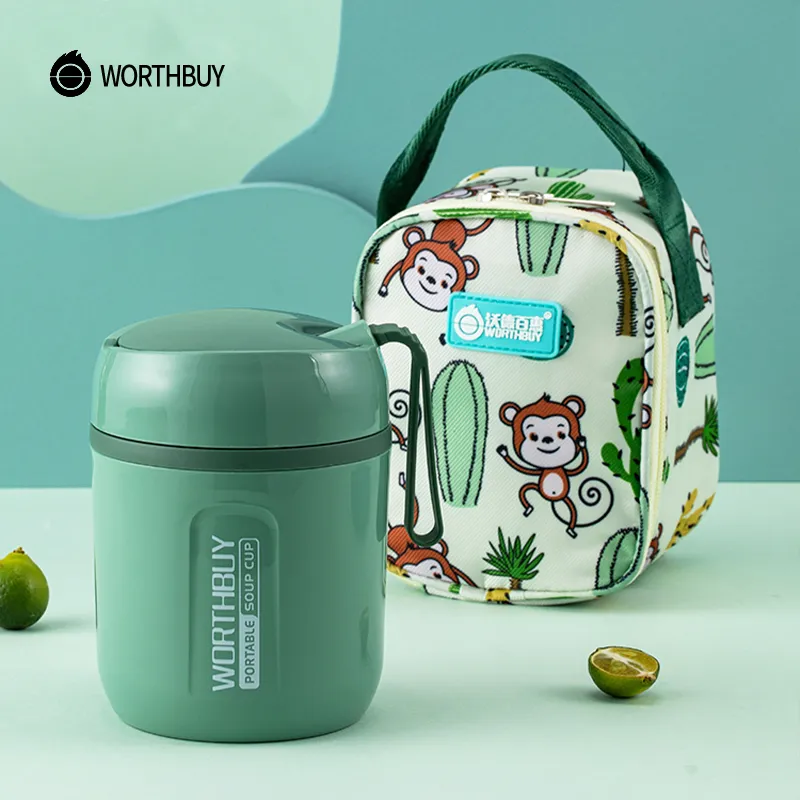 WORTHBUY Mini Thermal Lunch Box For Kids School Bento Lunch Box 188  Stainless Steel Food Container LeakProof Lunch Container 220727 From  Xing10, $12.44