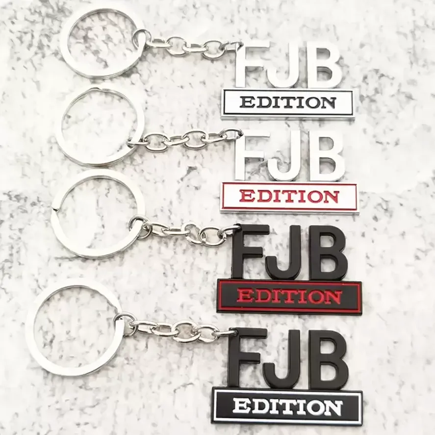 Вечеринка 1 PCS FJB EDITY KeyChains для мужчин женские детские подарки подарки.