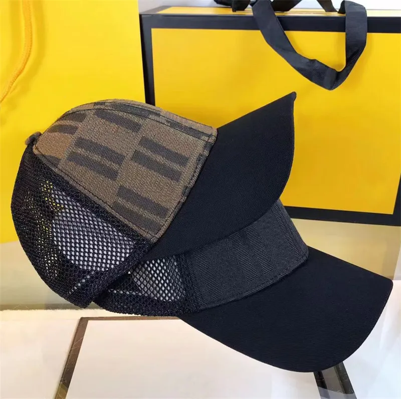 Designer för herr Bollkeps Nät Patchwork Modedesigners Baseballkepsar Solhatt Märke Bokstäver Justerbar Lyx Casual Bucket Hats