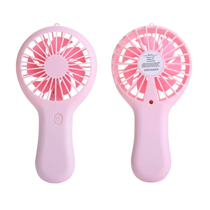 USB Mini Handheld Portable Fan Convenient And Ultra-quiet Fan High Quality Student Office Cute Small Cooling Fans