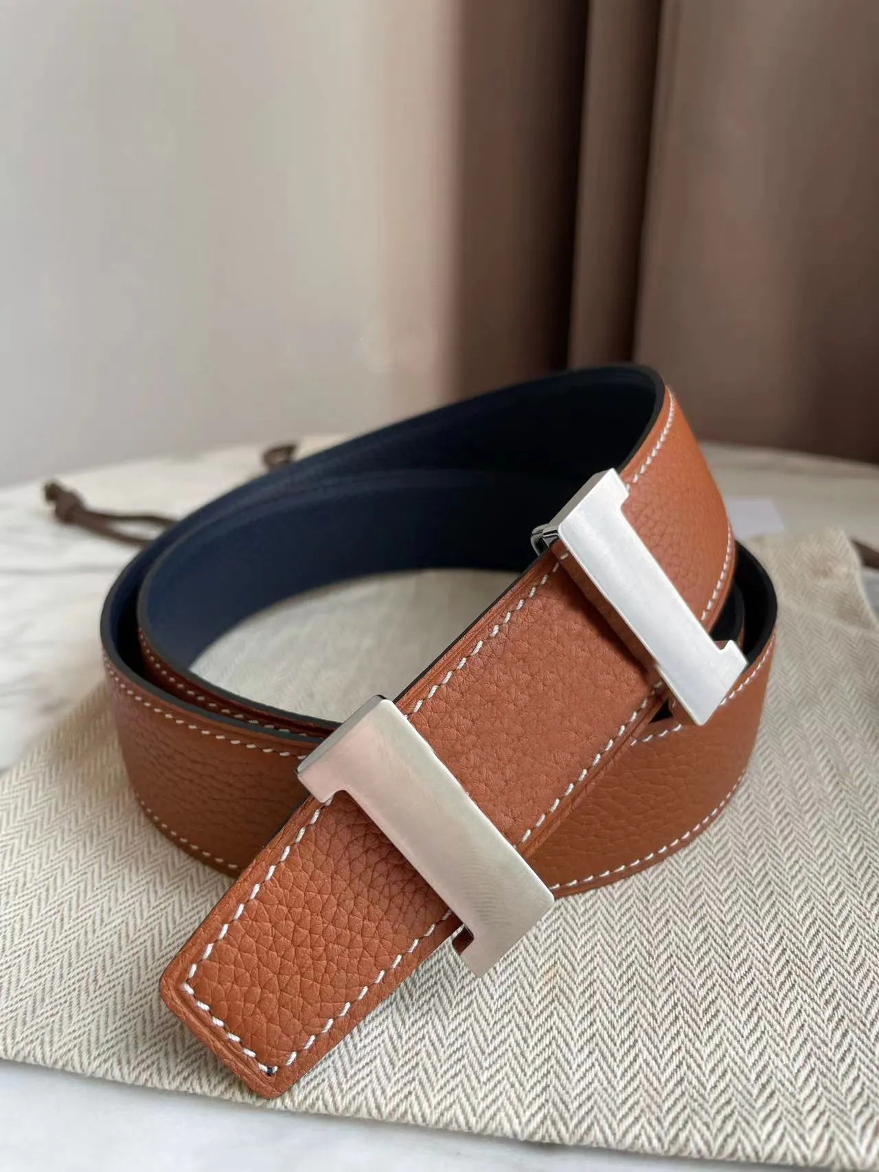 Top men's belts fashion women's designer leather man belt high-end business versatile classic width 3.2mm 3.8mm