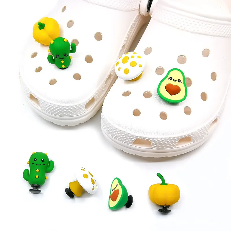 En gros de plante 3D Croc Charmes accessoires de chaussures