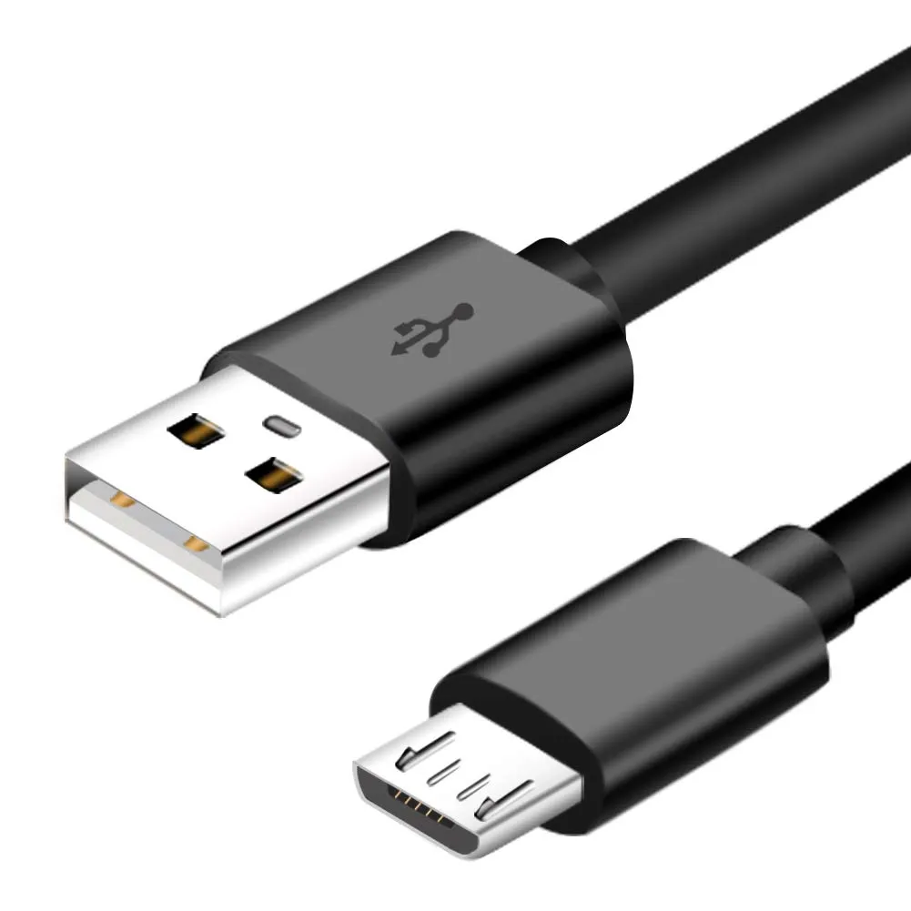 Cabo micro USB de 6 pés para Samsung, Fire Tablet, Kindle eReaders, HTC, Nokia, Sony, Motorola, TV Stick Mini carregador rápido, PS4, cabo de carregamento rápido Android para controle Xbox One