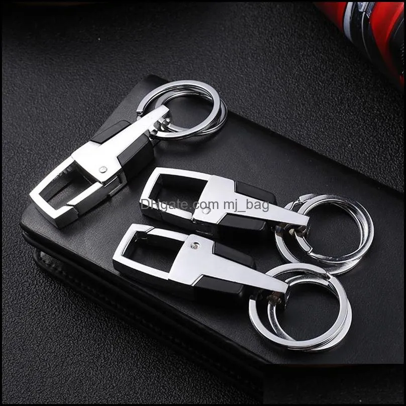 fashion hot sale metal keyring car keychain outdoor travel key ring portable key chain bag accessories pendant gift customizable dbc