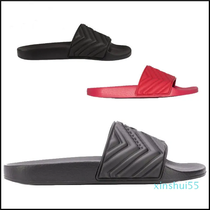 2022 para mujer para hombre unisex moda diseñador de lujo sandalias de diapositivas de piscina Zapatillas planas de cuero acolchado tamaño euro 35-45