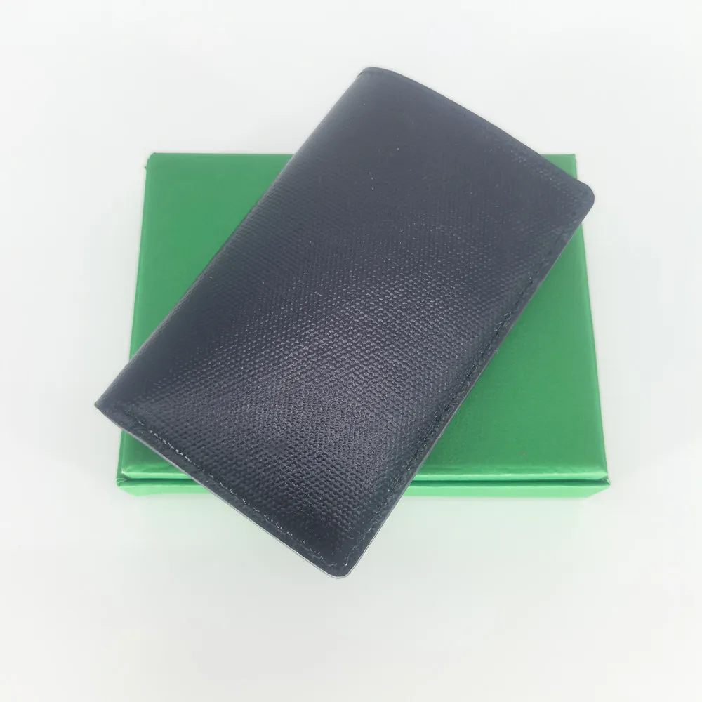 Homens clássicos homens bifold bifold creditt title fashion mini dessinger bancos titular de carteira pequena carteira slim wtih caixa