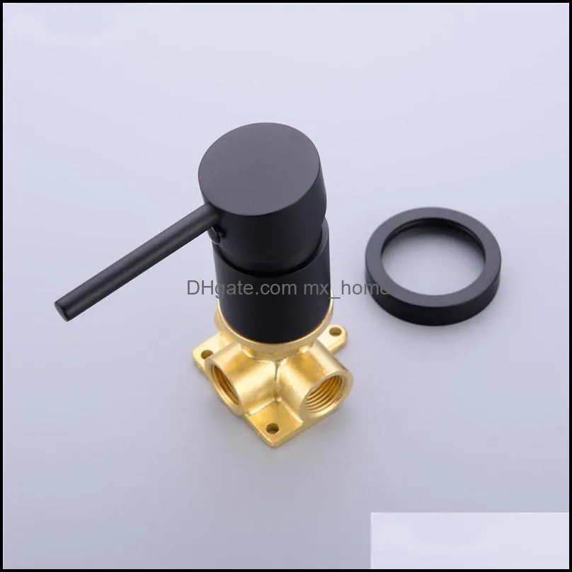 Black Bidet Toilet Handheld Bidet Spray Brass Hot & Colde Bidet Faucet Shattaf Shower Sprayer Hold Hose