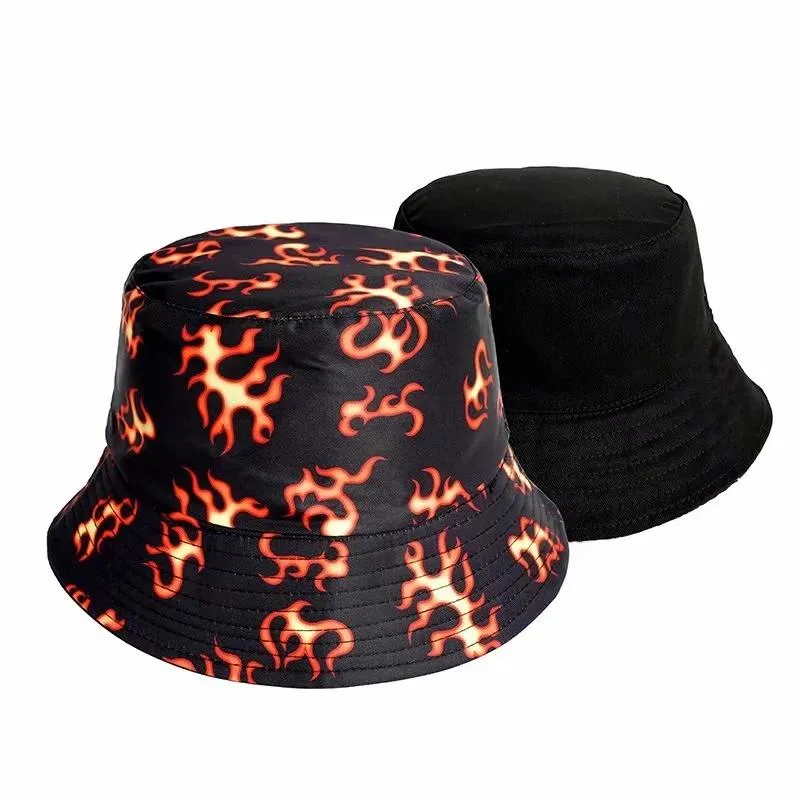 Berets Bucket Hat Panama Female Summer Beach UV Proof Bonnet Women Flat Top Hunting Cap Men Girls Foldable Fisherman SWANOWING