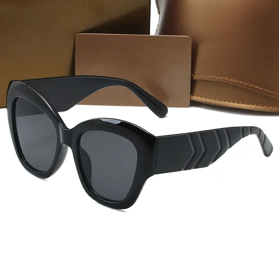 Óculos de sol de grife, estilo clássico simples, elemento de moda, design de óculos de design legal e legal para homem e mulher, 6 cores de alta qualidade