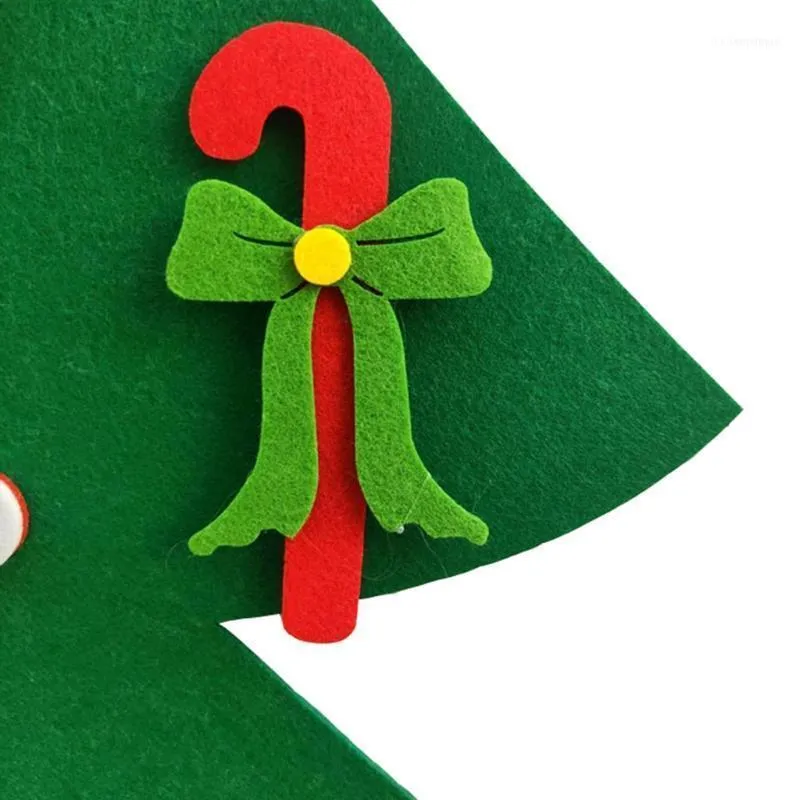 Christmas Decorations Kids DIY Felt Tree Decoration Snowman Ornaments Children Year Gifts Xmas Adornment
