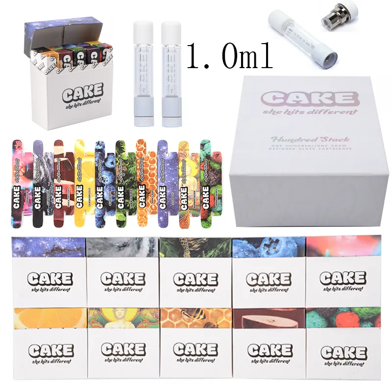 Full Glass Cake Vape Cartridge Atomizers Empty Vape Pen Carts 1 0ml full-glass-cake-vape-cartridge-atomizers-empty-vape-pen-carts-1-0ml