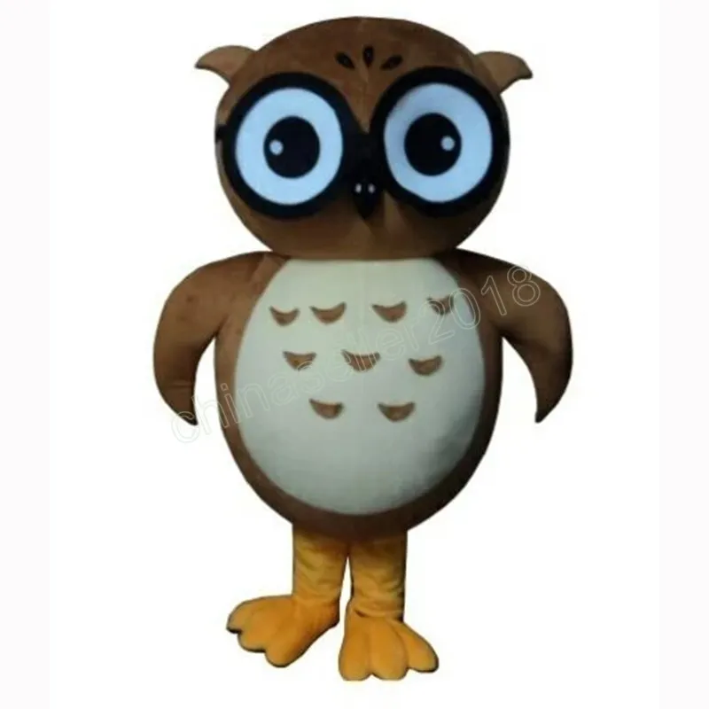 Hallowee Brown Owl Mascot Costume Cartoon Anime Theme Character ...