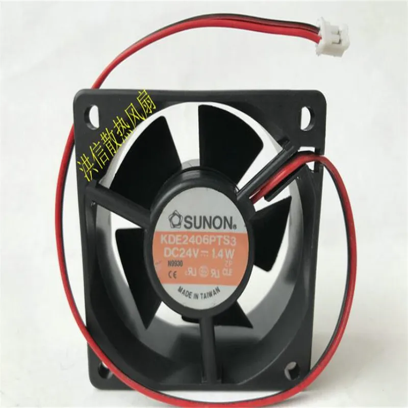 SUNON KDE2406PTS3 24V 1.4W 60x25mm Cooling Fan - 2-Pin (Open Box / M2743 QL) 9 thumbnail image