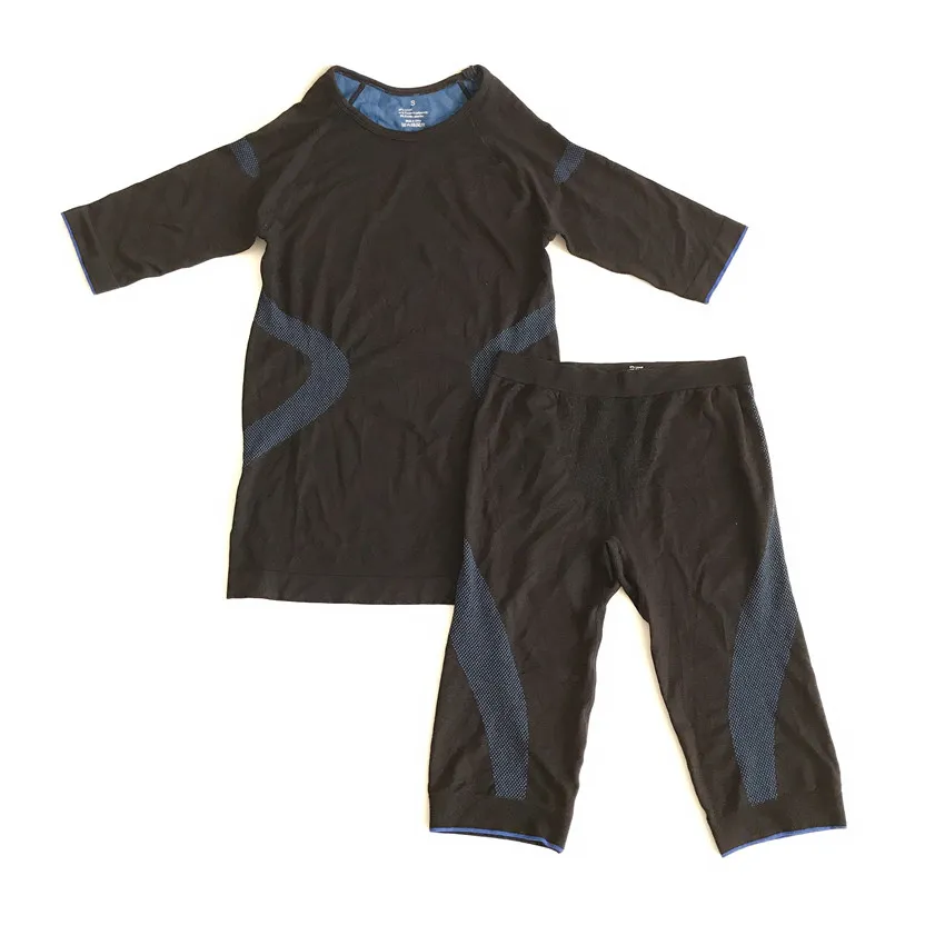 Miha Bodytec EMS formateur costume stimulateur de remise en forme musculaire sous-vêtements XEMS-BP pantalon et chemise de haute qualité