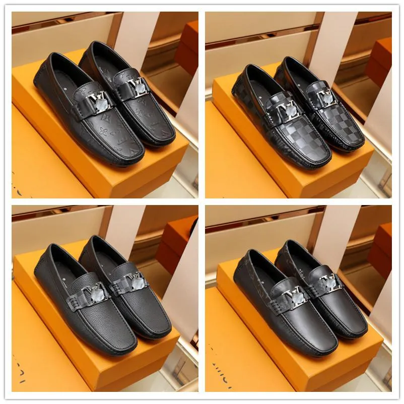 A1 Hombres de moda Zapatos casuales Tamaño grande 38-46 Marca de diseñador Mocasines de conducción de verano Transpirable Venta al por mayor Hombre Calzado suave Zapato para hombre tamaño 6.5-10