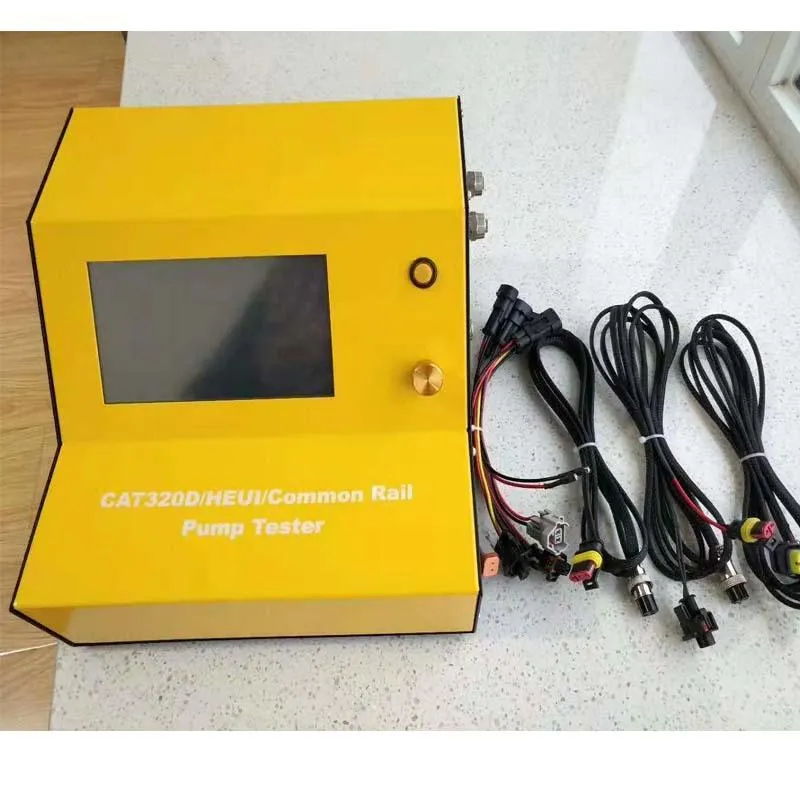 Diagnostic Tools Est CAT320D & HEUI Common Rail Pump Tester Built-in DRV Flow Meter Which Can Display The Supports Most Pumps