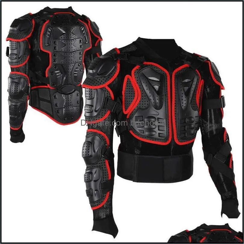 Back Support Sports Safety Athletic Outdoor Accs Outdoors Riding Armor Protective Jacket Motorcykel FL Body Eva Polystyren Foamandpe Shel