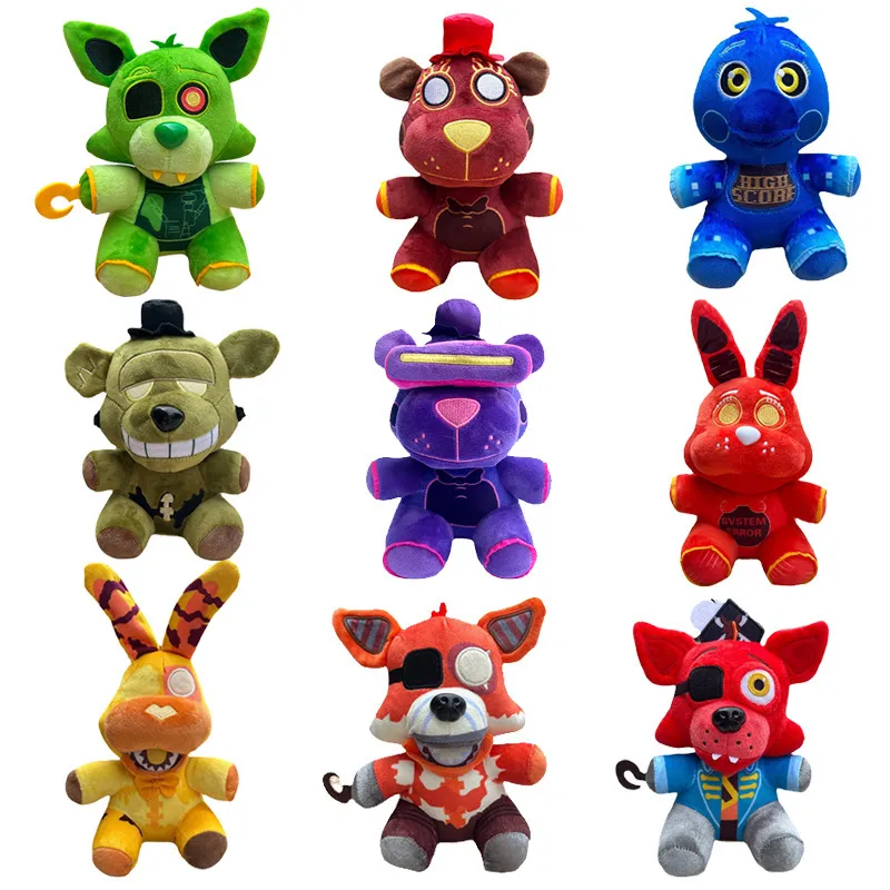 Fnaf Plush Five Night At Freddy Cute Doll Stuffed Dolls Freddy