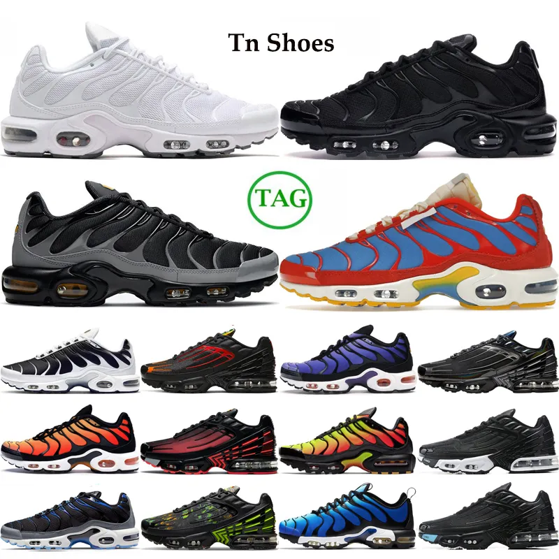 Original Tn Plus Se Herren Laufschuhe Triple Black White Sneaker Crater Psychic Blue Lava Herren Trainer Sport Sneakers Größe 40-46