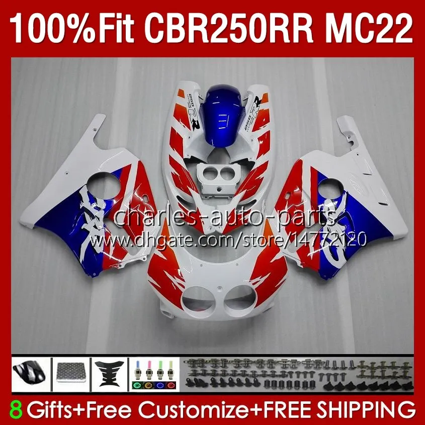 Corpo iniezione per HONDA CBR 250RR 250 RR CC CBR250RR 90 91 92 93 94 95 96 97 98 99 131No.45 250CC MC22 Rosso blu bianco CBR250 RR 1990 1991 1992 1995 1996 1997 1998 1999 Fiera ing