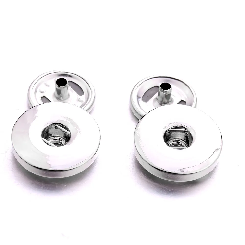 Bottoni a pressione in metallo da 12 mm 18 mm con bottoni a pressione per realizzare gioielli con bottoni a pressione per braccialetti fai-da-te