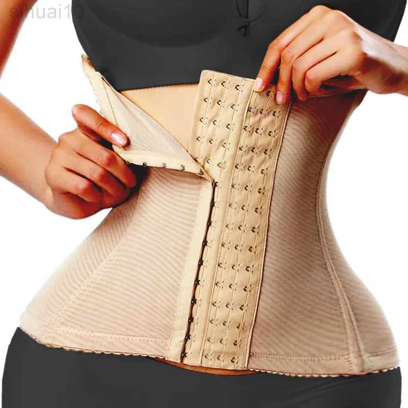 5XL 6XL Slimming Shapewear Women Dress Waist Trainer Body Shaper Sexy Underwear Modelling Belt Tummy Trimmer Corset Belts L220802