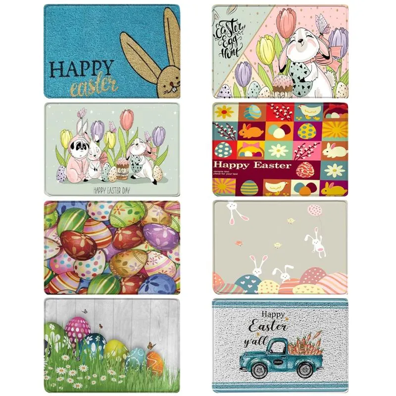Floor Carpet For Homes Easter Cartoon Camper Floor Carpet For Home Bathroom Entrance Doormat