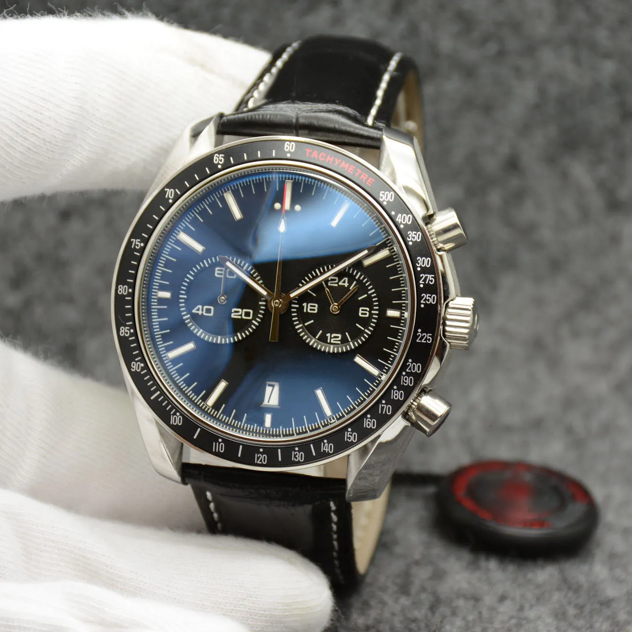 Orologio Uomo SECTOR 480 Cronografo In Acciaio Con Vetro Zaffiro WR100 Nero R3273797005