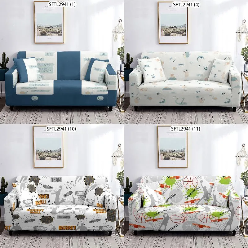 Chair Covers Geometric Stripes Sofa Cover Recliner For Living Room Single Bed Armchair Velvet ChairChair