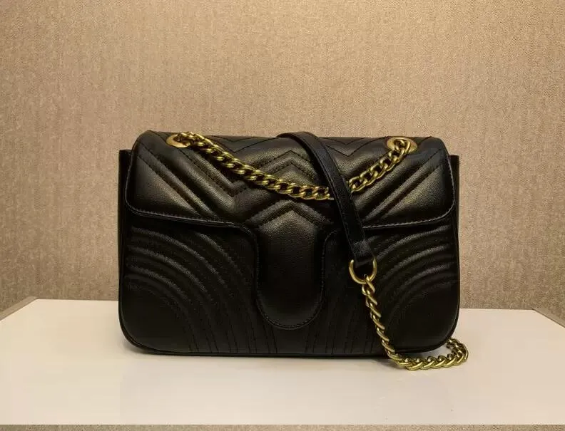 Les clients ont souvent acheté avec des articles similaires Classic Luxurys Designers Sac à main Sac à main Véritable Sacs en cuir véritable Numéro de série Femmes Mode Marmont Cross Body Totes