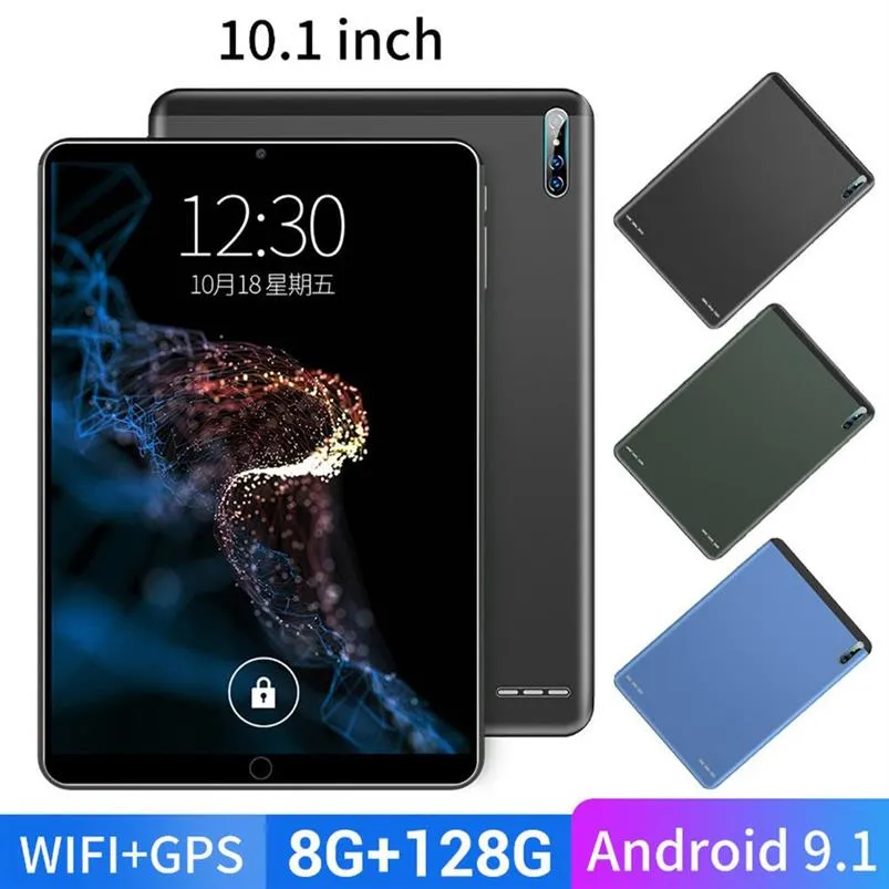 10-дюймовый планшет ПК 8 ГБ ОЗУ 128 ГБ ПЗУ Высокопроизвольный экран 10-ядро 10.1 Wi-Fi 4G Smart Tablets A32267M