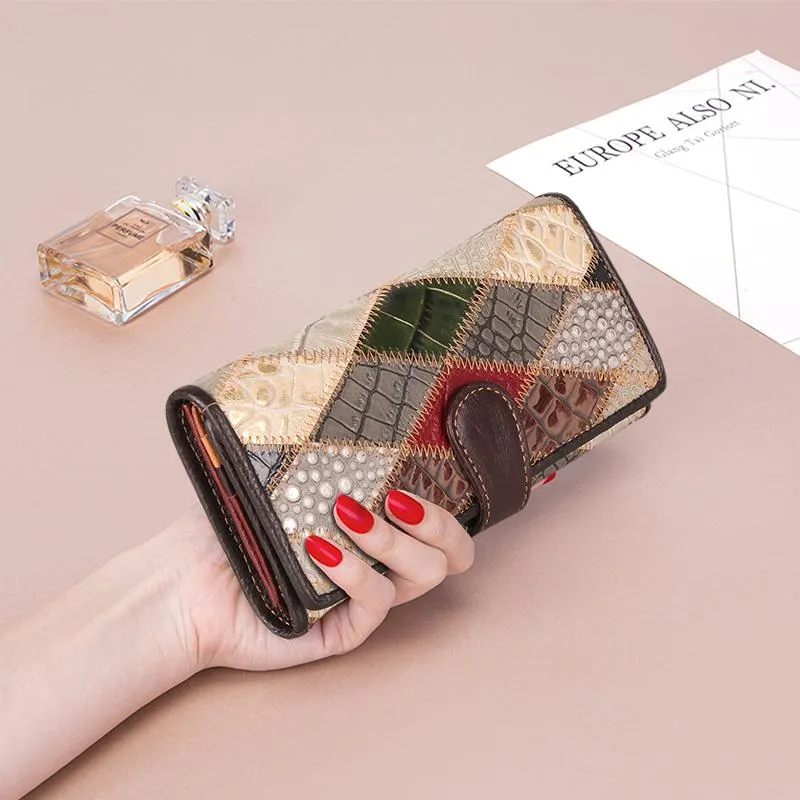 Wallets Cobbler Legend Leather Wallet Women With Coin Purse Retro