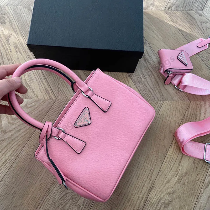 Shoulder Bags Designer Bags Galleria Saffiano Leather Mini Tote Women Handbags Purses Shoulder Crossbody bag 3 in 1 Size 23cm
