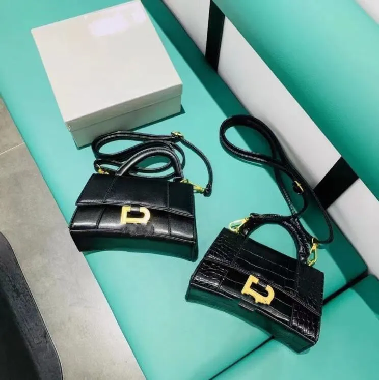 2022 Bolsos Mujeres Bolsos de diseñador Moda Patrón de cocodrilo Bolsa de compras Lady Luxury Crossbody Estilo brillante Bolsa de hombro Ins Logotipo de alta calidad BB637