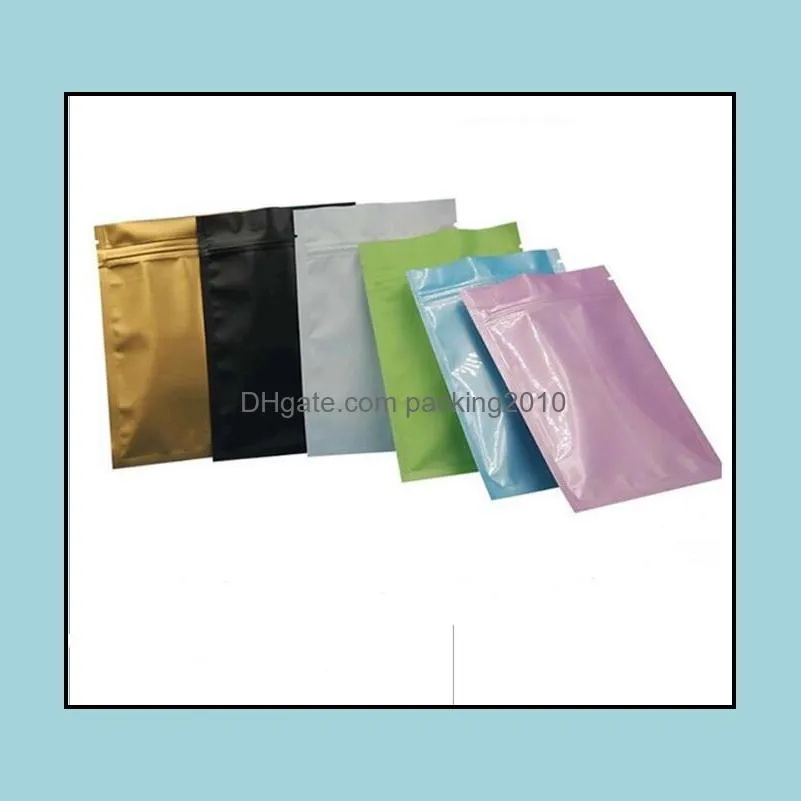 remark color when order white black matte pack bag Resealable Zip Mylar Bag Food Storage Aluminum Foil Bags plastic packing bag Smell Proof