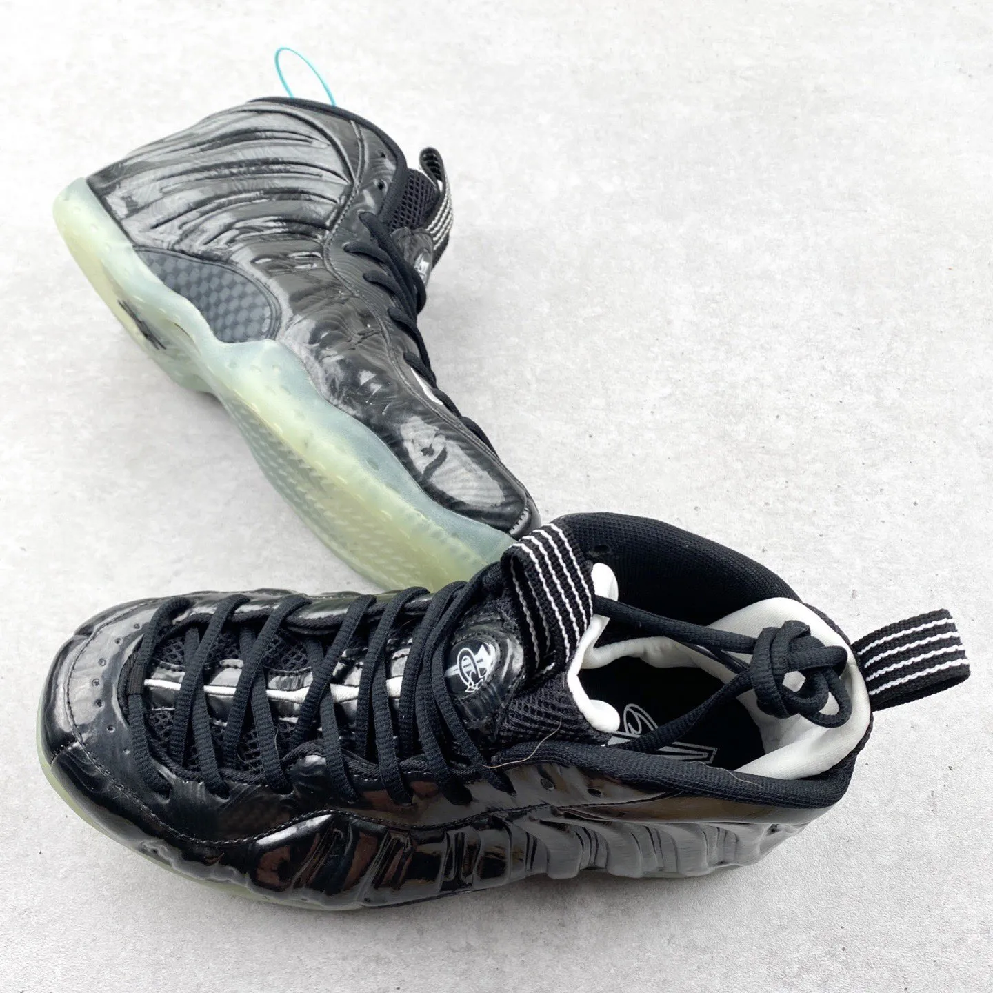 Mens penny hardaway basketball shoes foam posite sneakers tennis ASG Black Green Glow Paranorman White CDG James lebron 19 boots with box